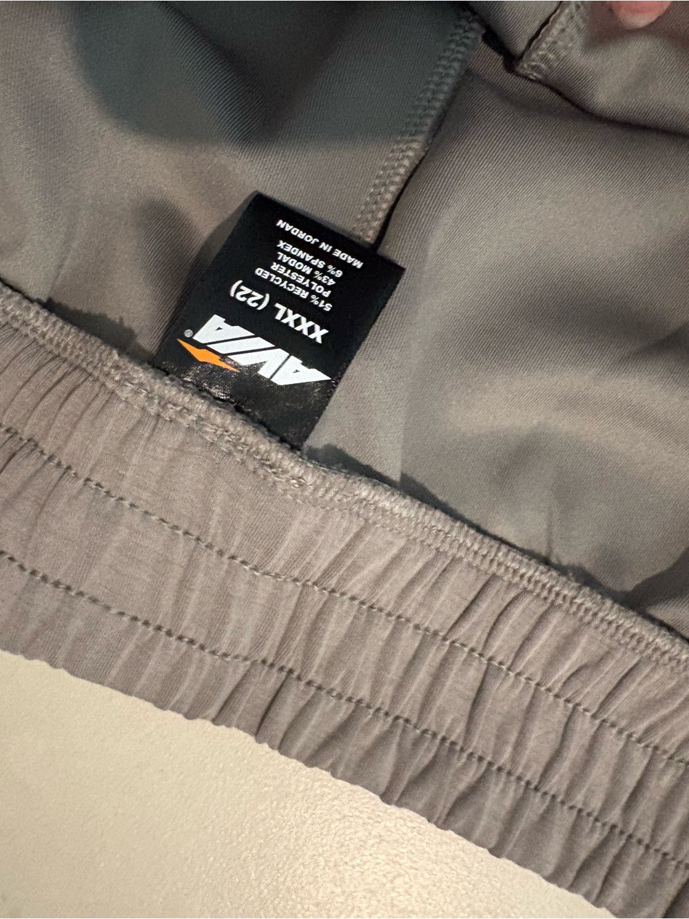 NWT Avia 3X XXXL scuba knit jogger pants super soft - Picture 6 of 6